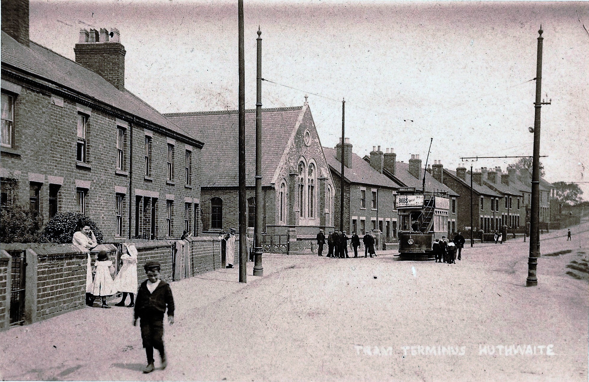 Tram Terminus, Sutton Road, Huthwaite