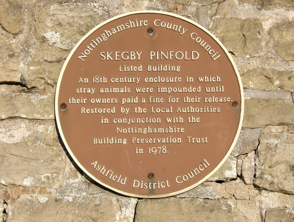 Pinfold Sign