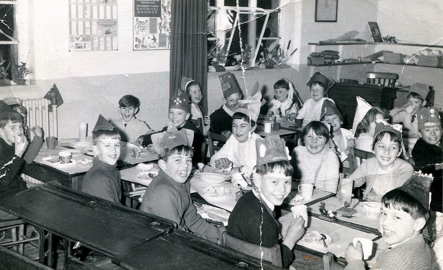Skegby Primary School Xmas 1967