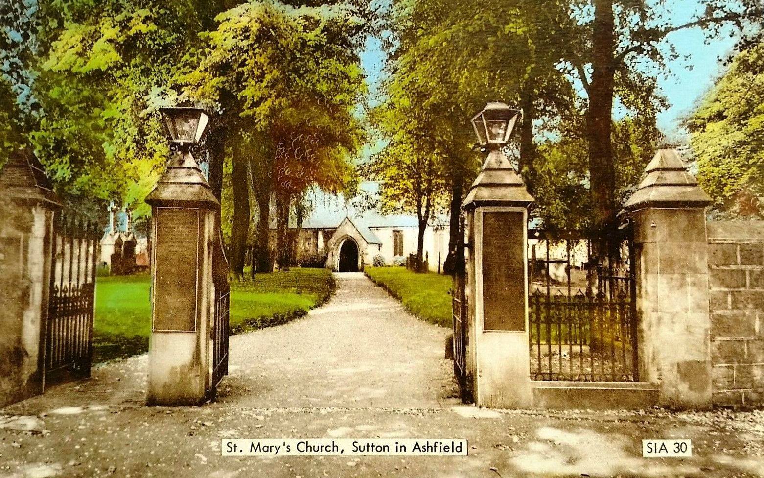 st marys church entrance gates