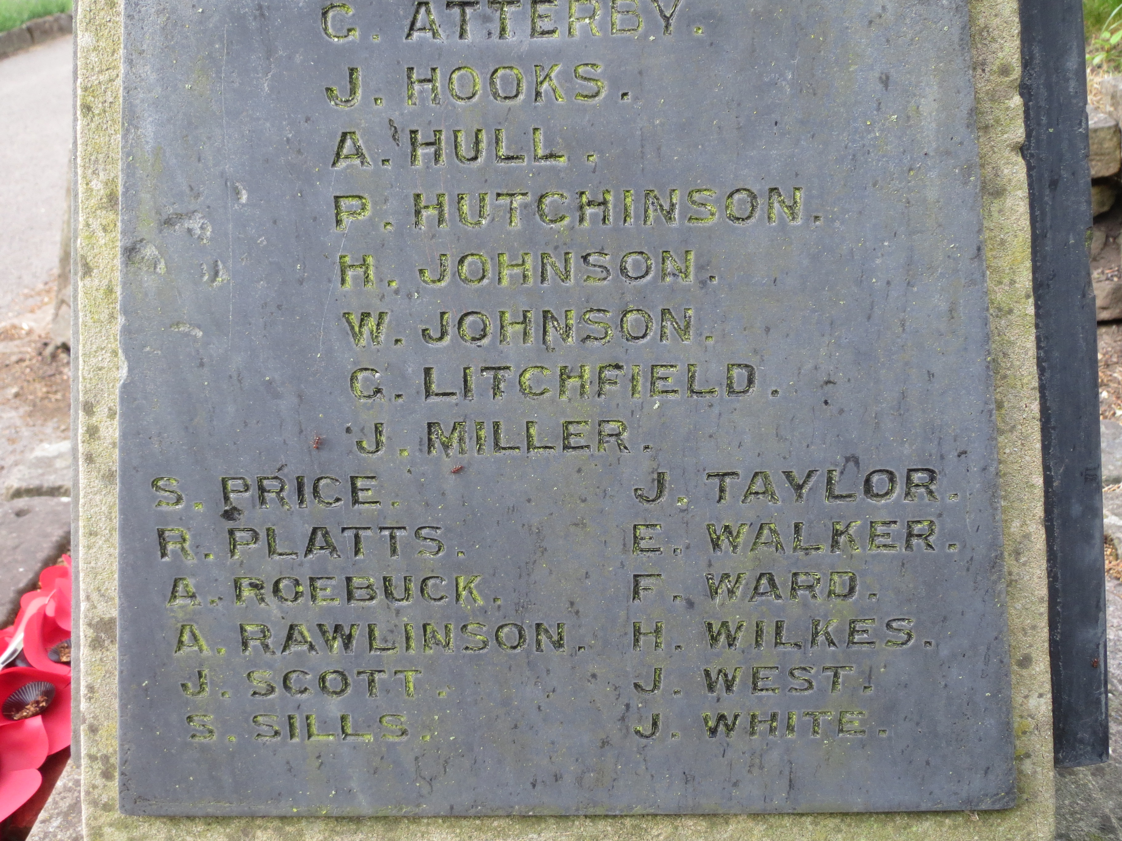 war memorial plaque