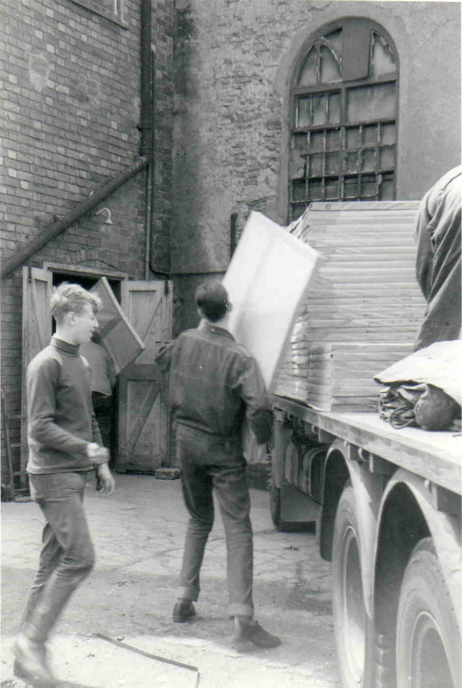 unloading